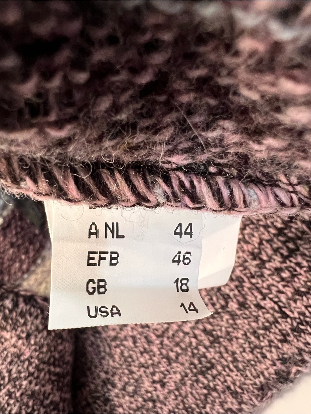 Missoni Wool Striped Button Duster Longline Cardigan Sweater  Italy Sz 14 - Picture 6 of 7